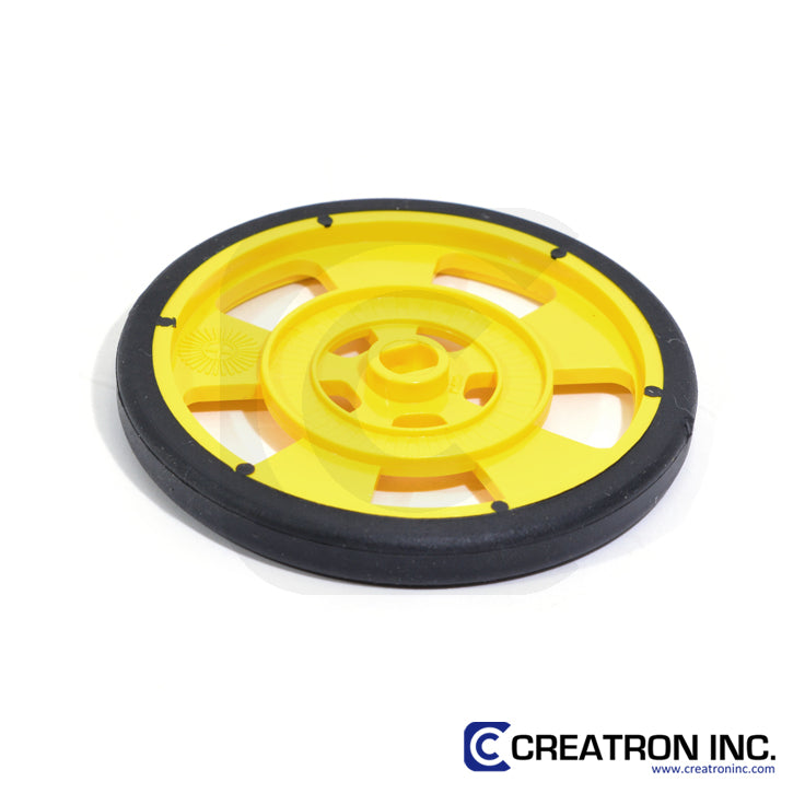 69x8mm GM Gear Motor Wheel (Yellow) 69x8mm GM Gear Motor Wheel (Yellow)